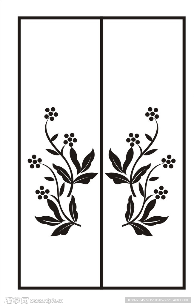 移门花纹