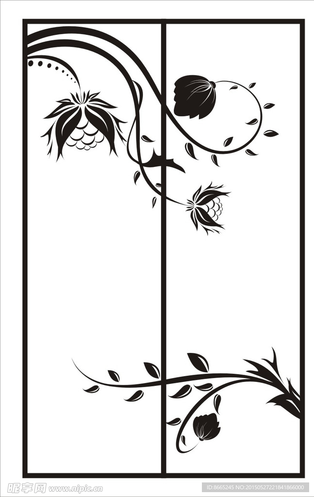 移门花纹