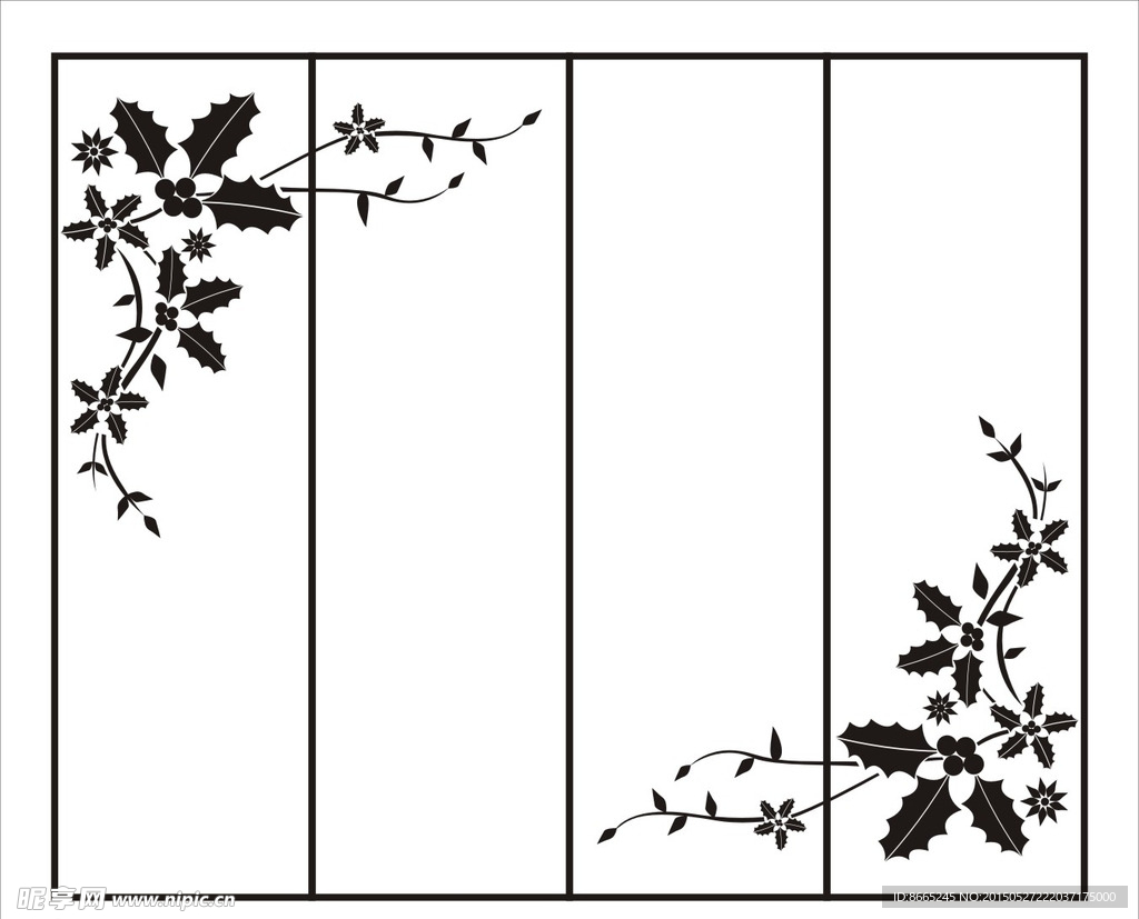 移门花纹