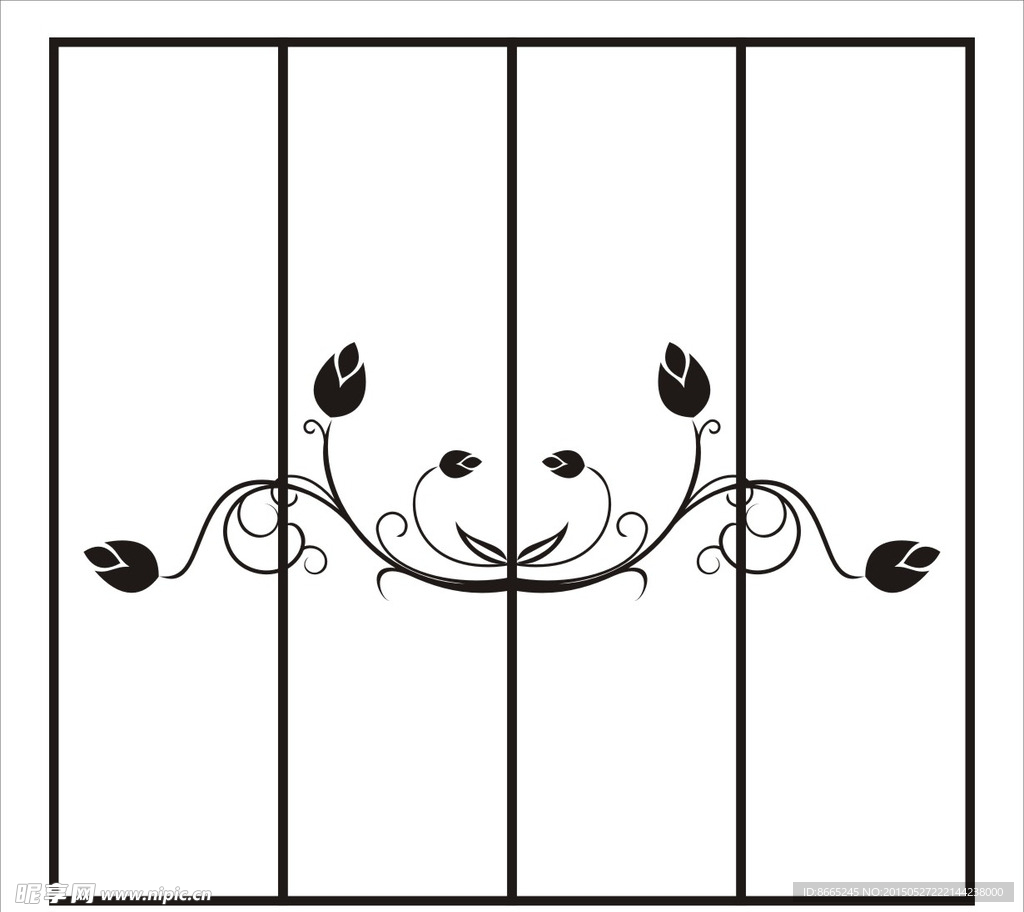 移门花纹