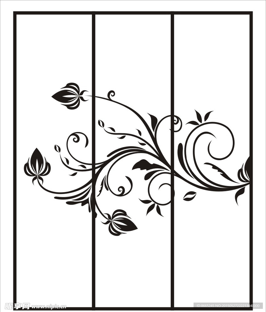 移门花纹