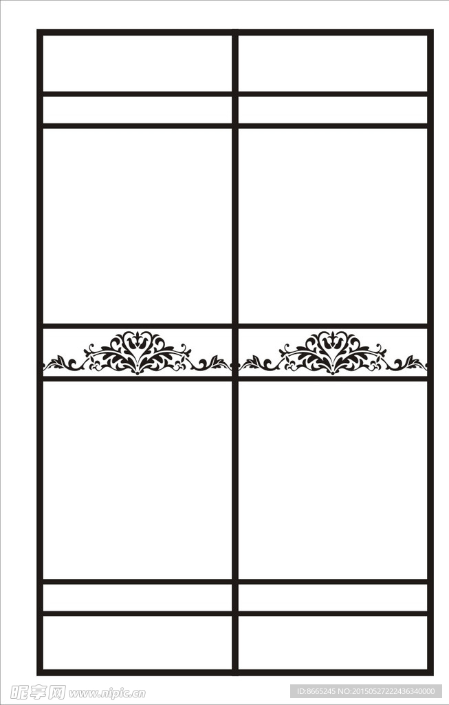 移门花纹