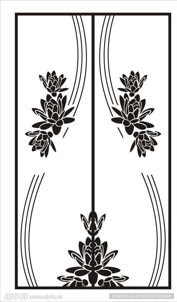 移门花纹