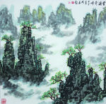 高山国画