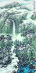 高山流水国画