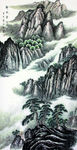 国画山川