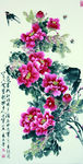 国画牡丹