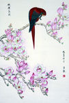 国画桃花