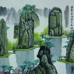 高山国画