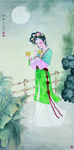 国画美人图