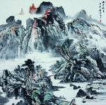 山水国画
