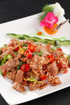 小炒黄牛肉