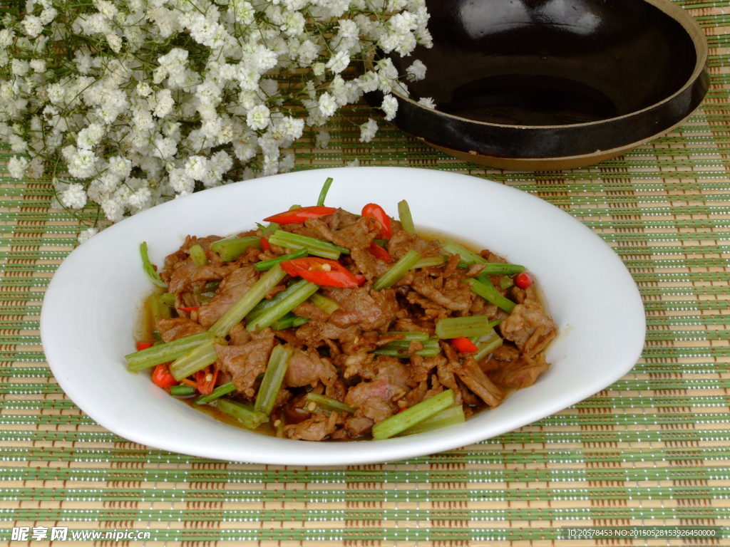 小炒牛肉