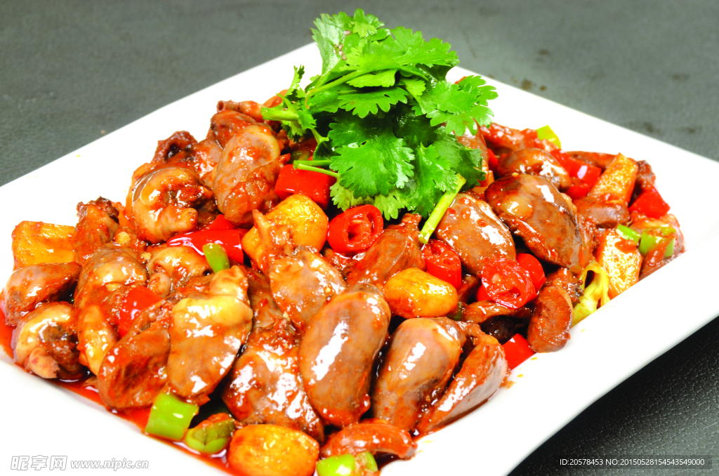 小炒鸡心鸡心爆蚕蛹