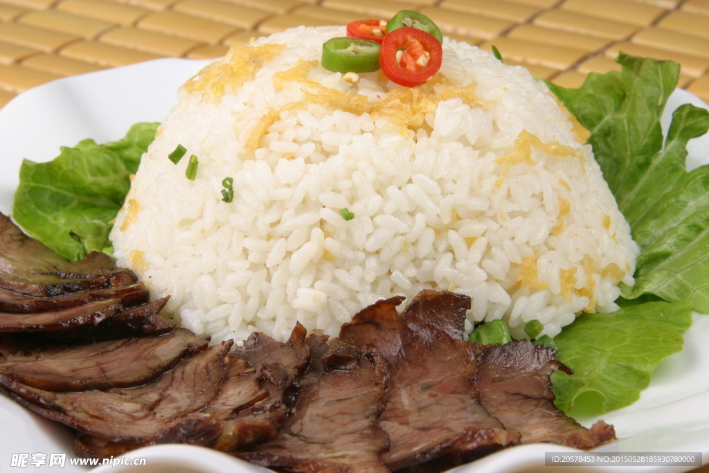 五香牛肉饭