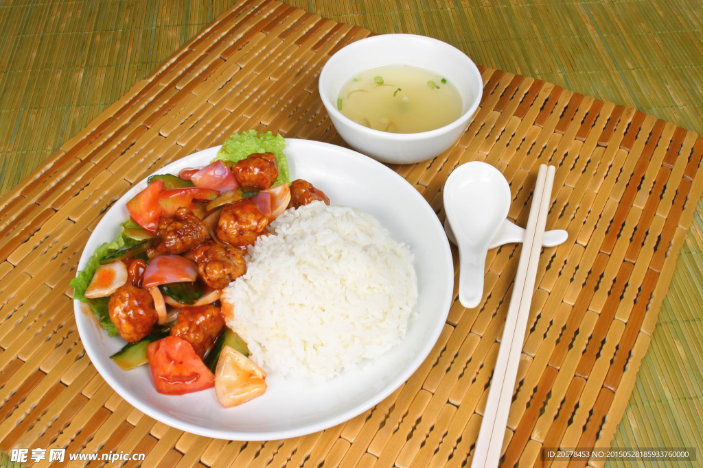 咕咾肉饭