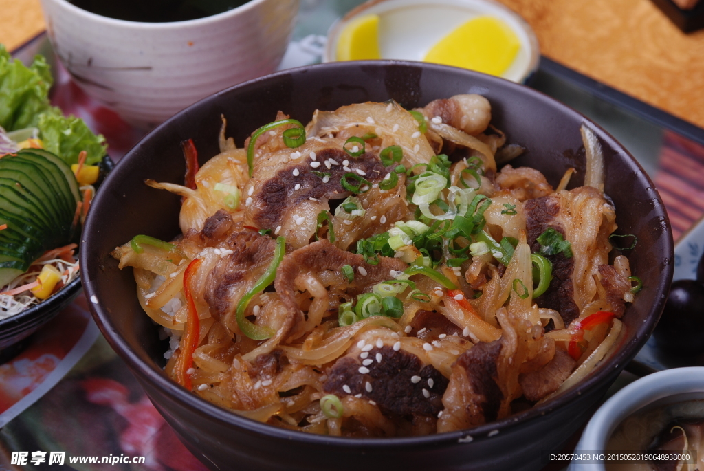 烧肉饭套餐