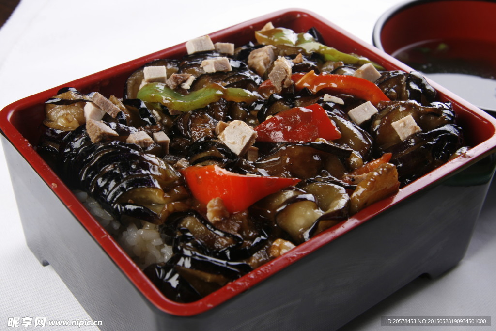 茄子套饭