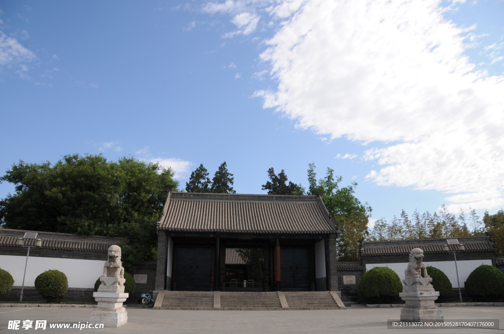 总督署大门口