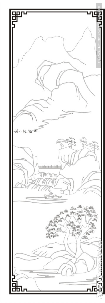 山水画