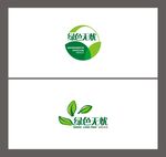 绿色无忧标志设计