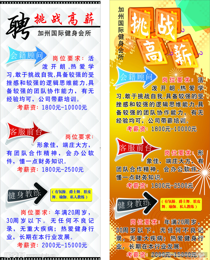 挑战高新 展架