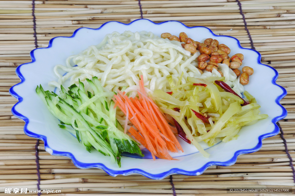 榨菜凉拌面