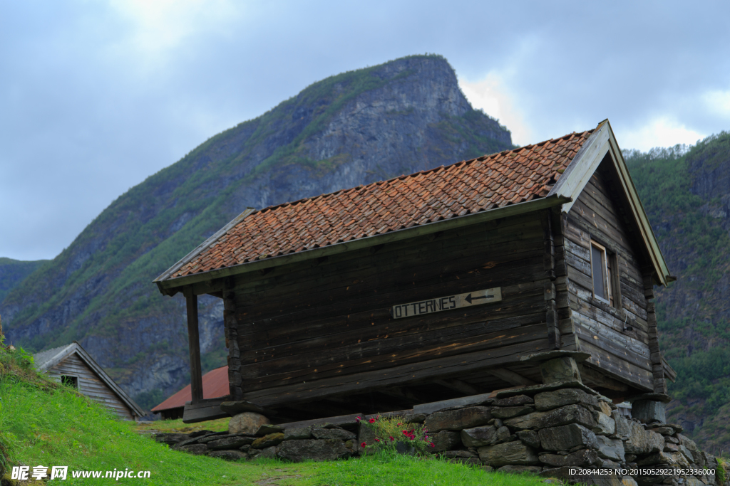 挪威农庄小木屋