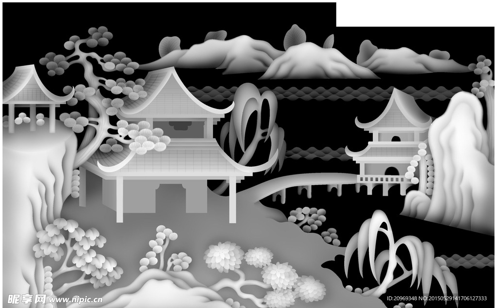 山水 风景