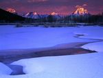 雪山雪景