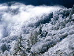 雪山雪景