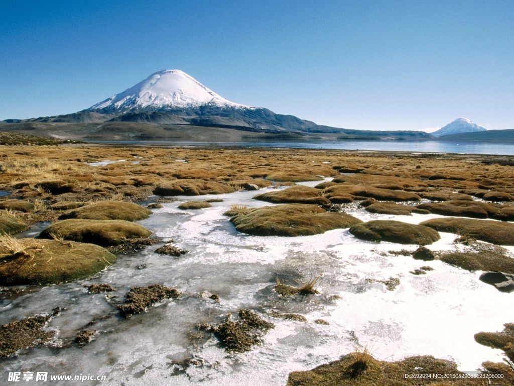 雪山雪景