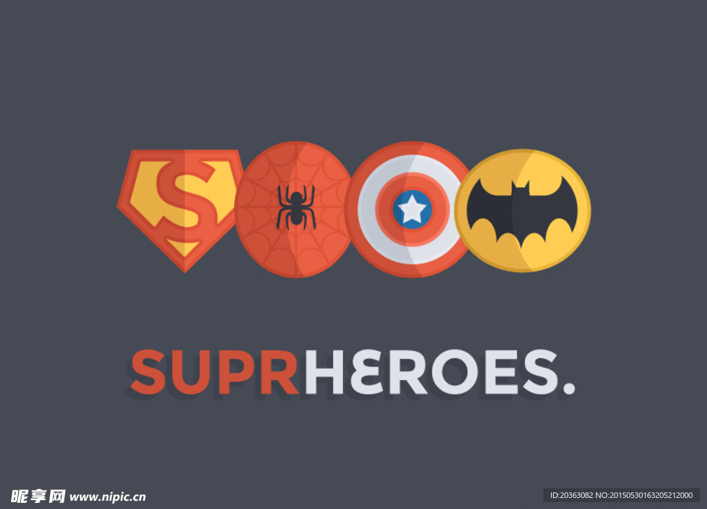 超级英雄图标