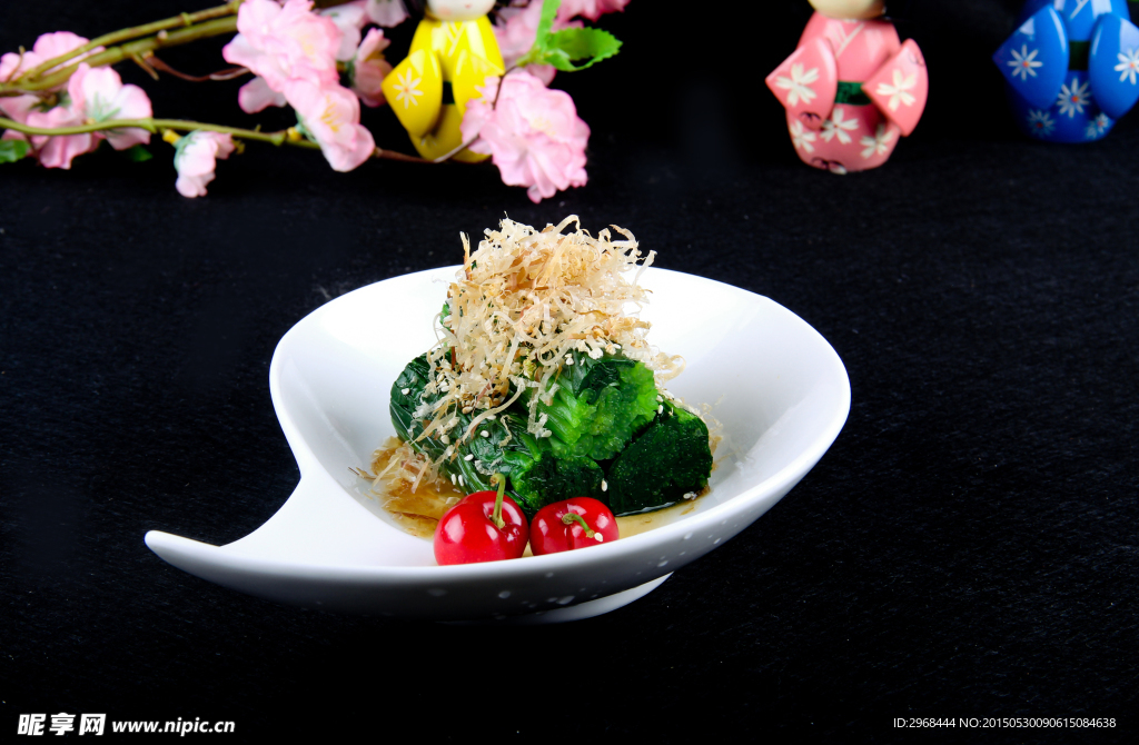 日式冷菠菜