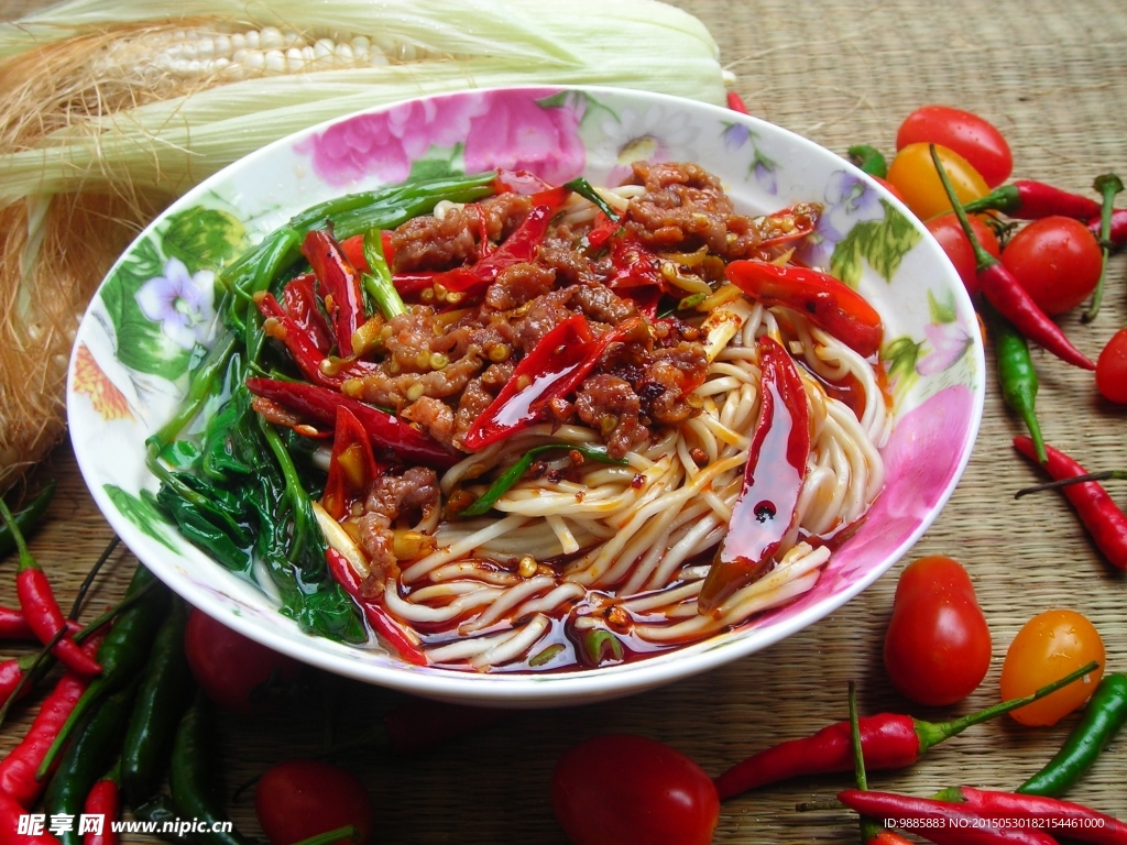 泡椒肉丝面