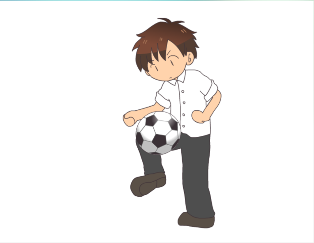 足球少年flash矢量动画