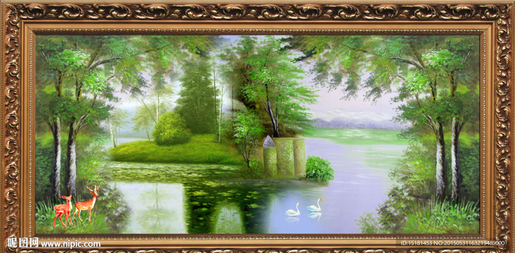 油画风景