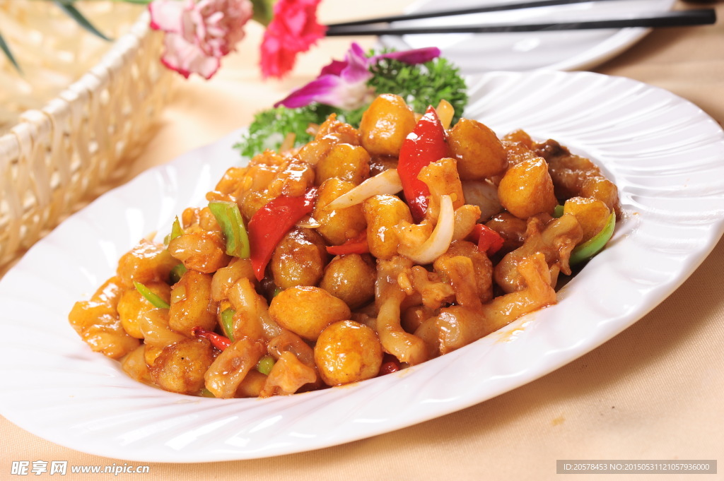 蹄筋烧小土豆