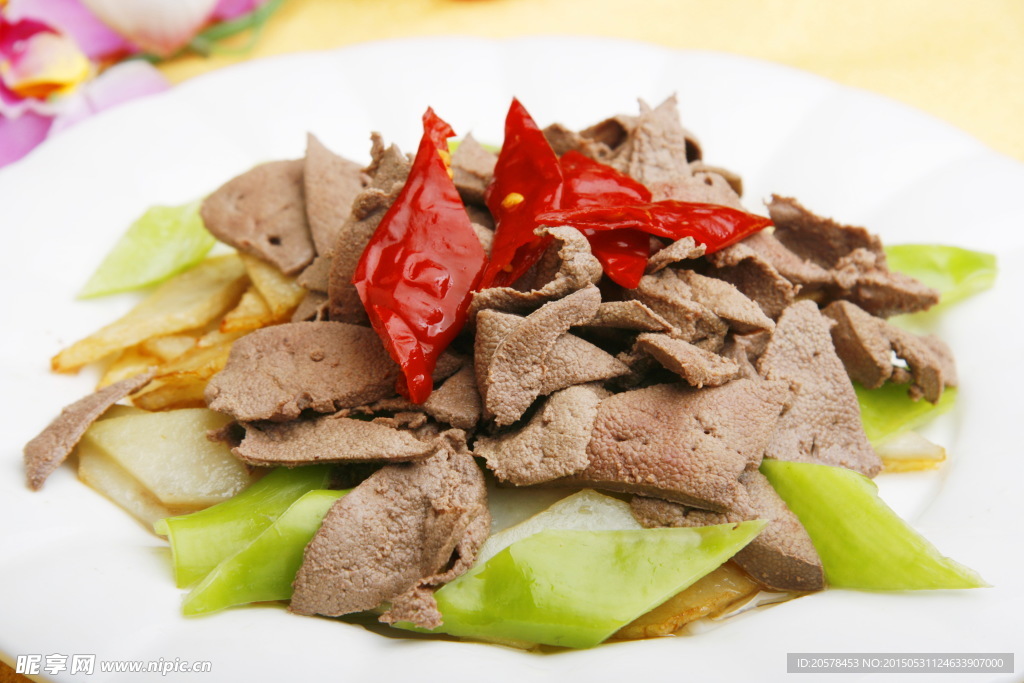 肝尖土豆片