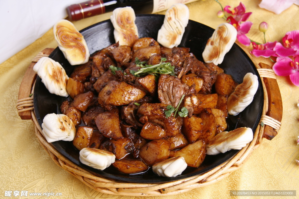 土豆大鹅嘎巴锅