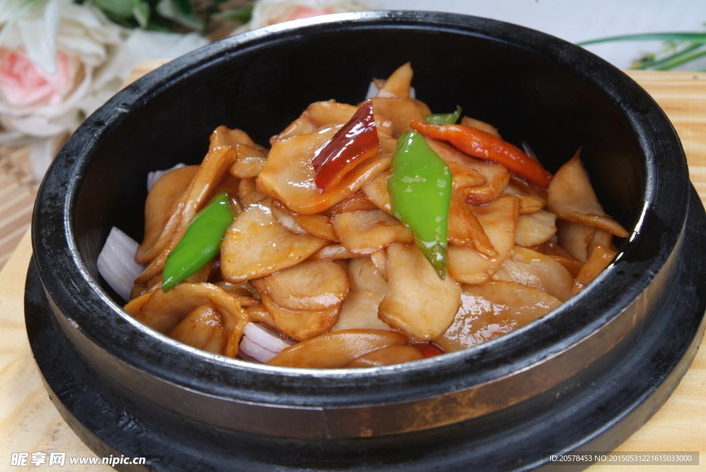 煲仔鲍鱼菇