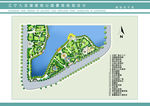 南京九龙湖景观规划平面图