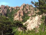 蓝天群山
