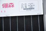 针织竖条印花