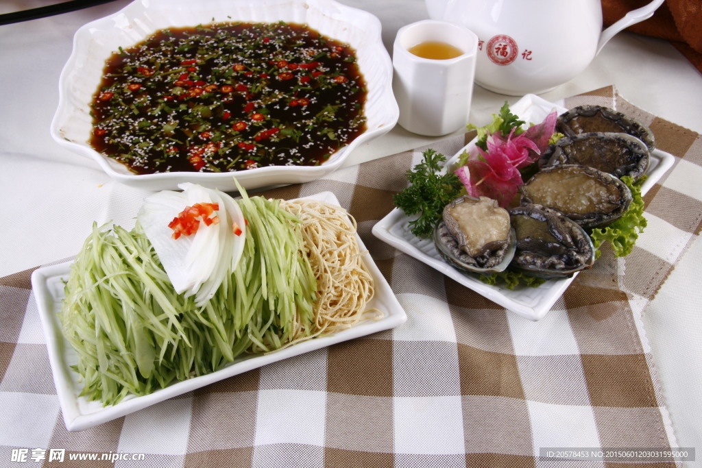 捞拌大连鲍