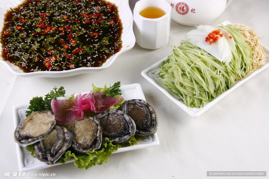 捞拌大连鲍