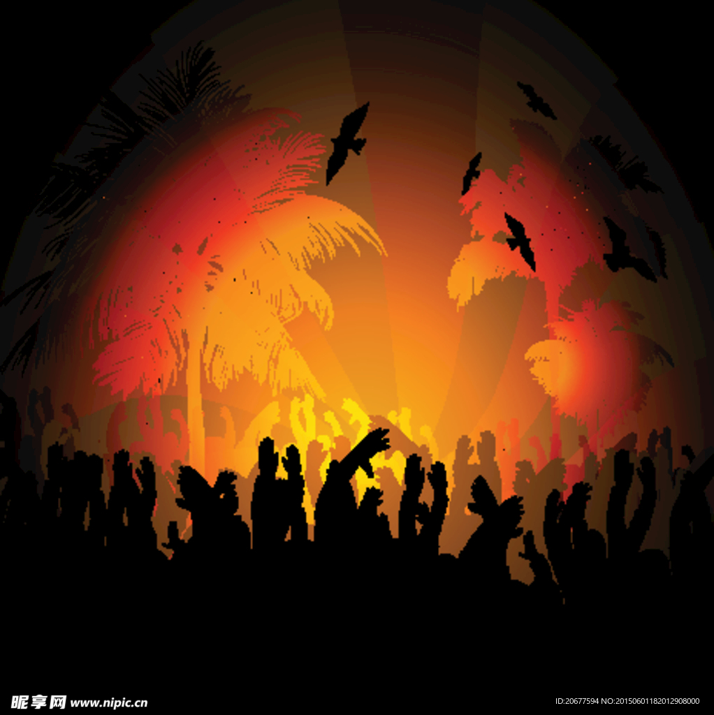 夏季演唱会海报