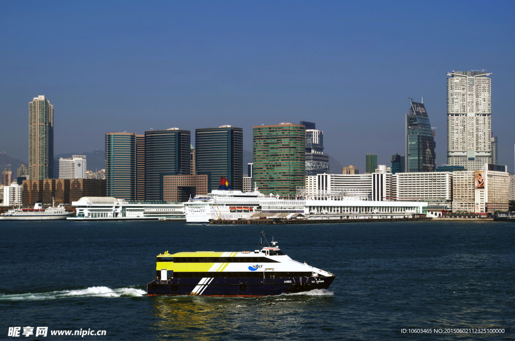 海洋风光 海上建筑