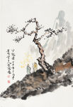 画家白岩峰国画作品山水人物