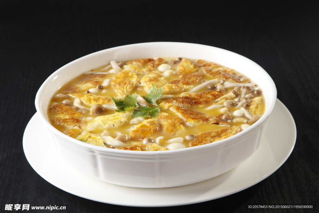 鲜菌土鸡蛋